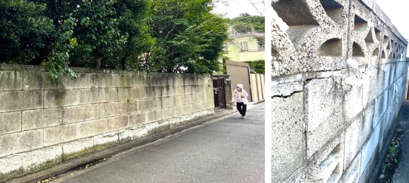 現在社会問題にもなっている「塀」