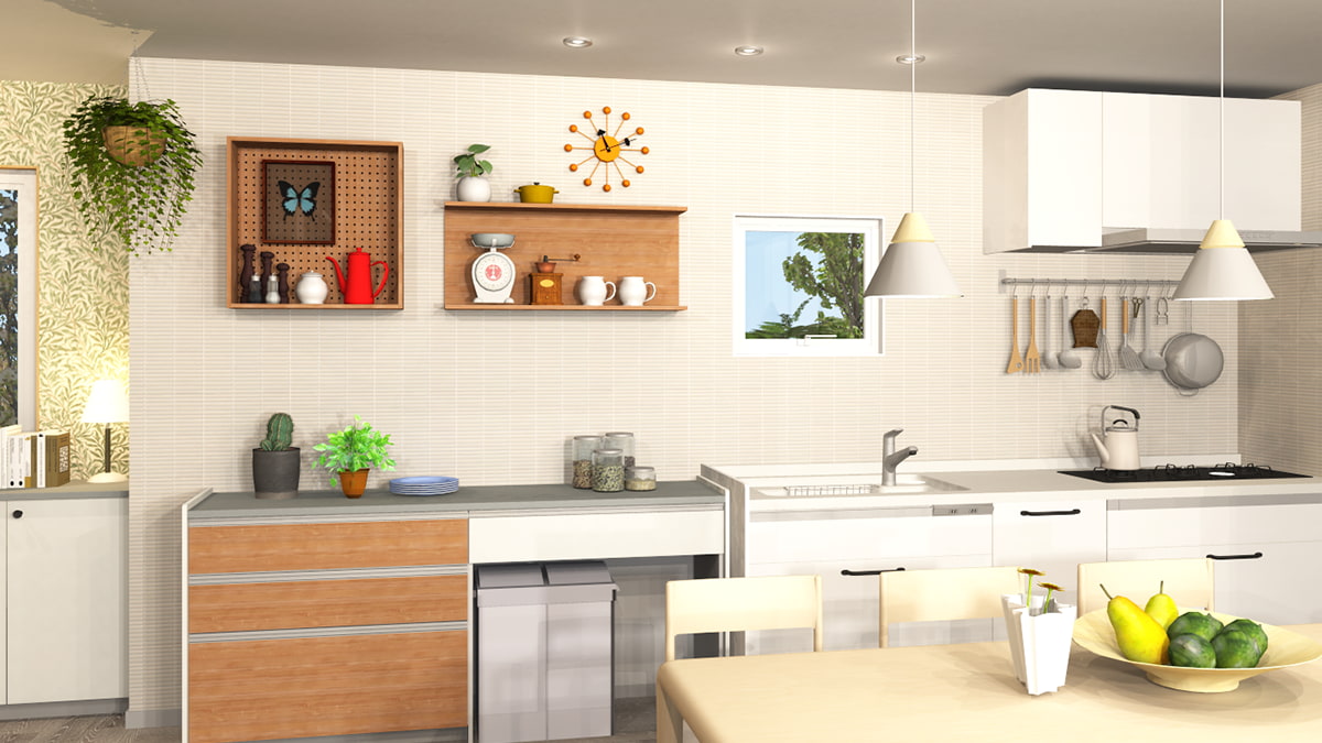 パナソニックの3Dパーツを使ったパース図｜3Dデザイナーシリーズ